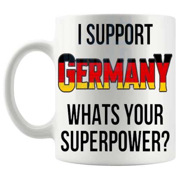 Germany Supporters Euro Mug left handle