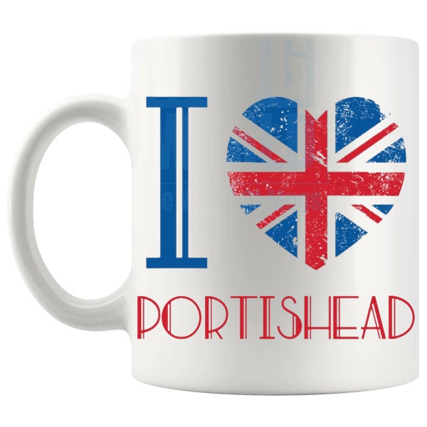 I Love Portishead Mug left handle