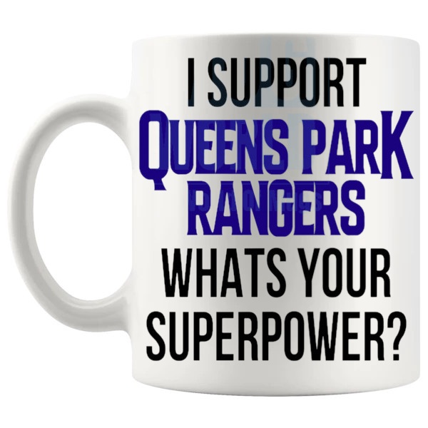 queens park rangers fans superpower mug left handle